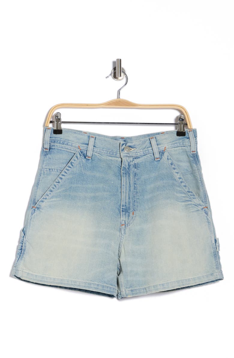 DENIMIST Denim Carpenter Shorts, Main, color, Jinx Blue