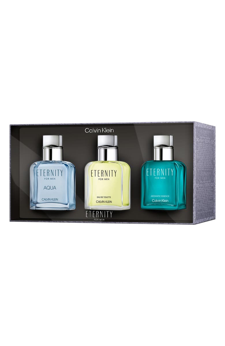 Calvin Klein Men's 3-Piece Eternity Gift Set, Alternate, color, 