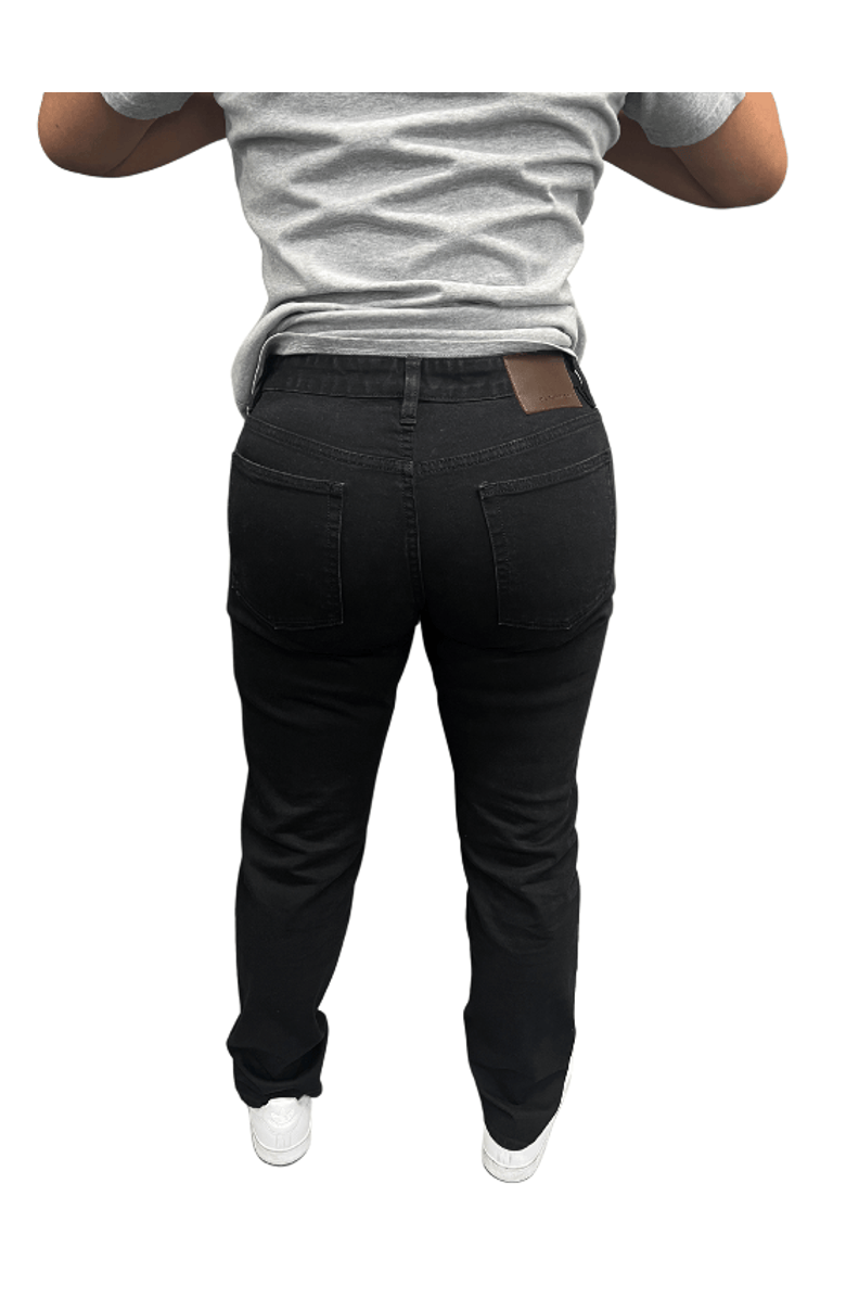 Dapper Boi Slim-Straight, Premium Black Stretch Jeans, Alternate, color, Black