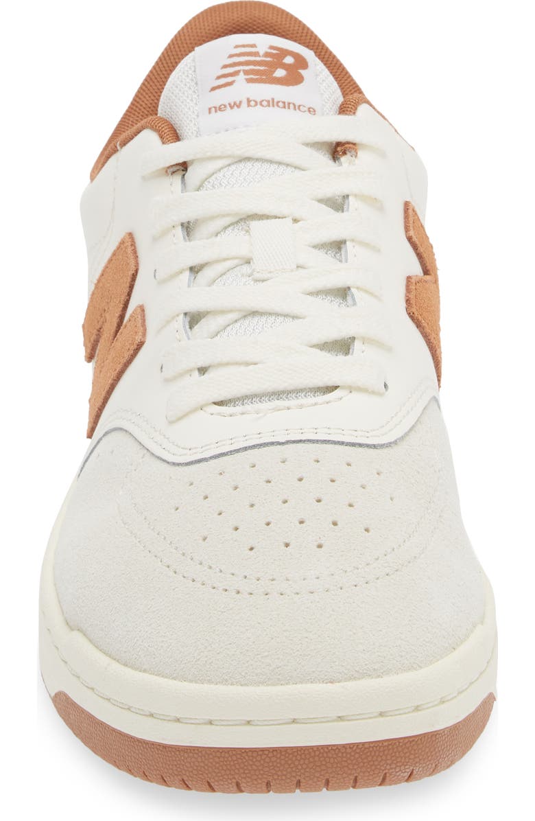 New Balance BB80 Basketball Sneaker, Alternate, color, Sea Salt/ Walnut