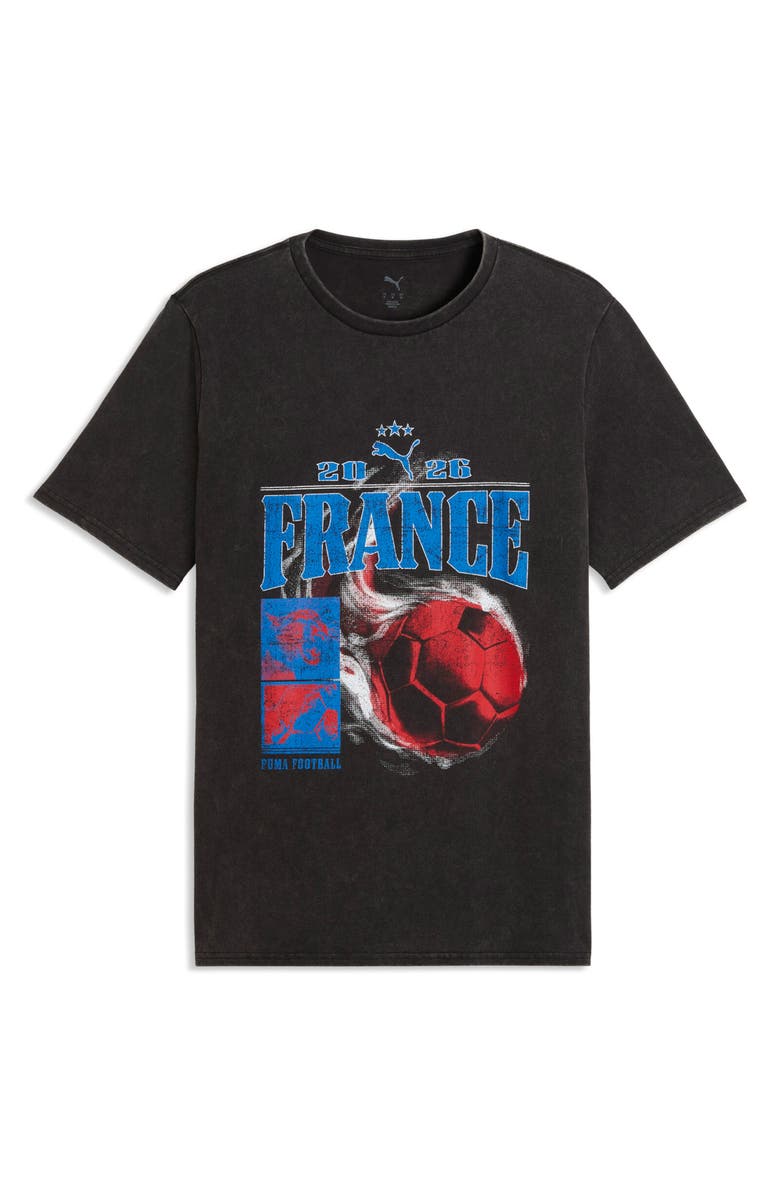 PUMA Fanpack '90s France Cotton Graphic T-Shirt, Alternate, color, 