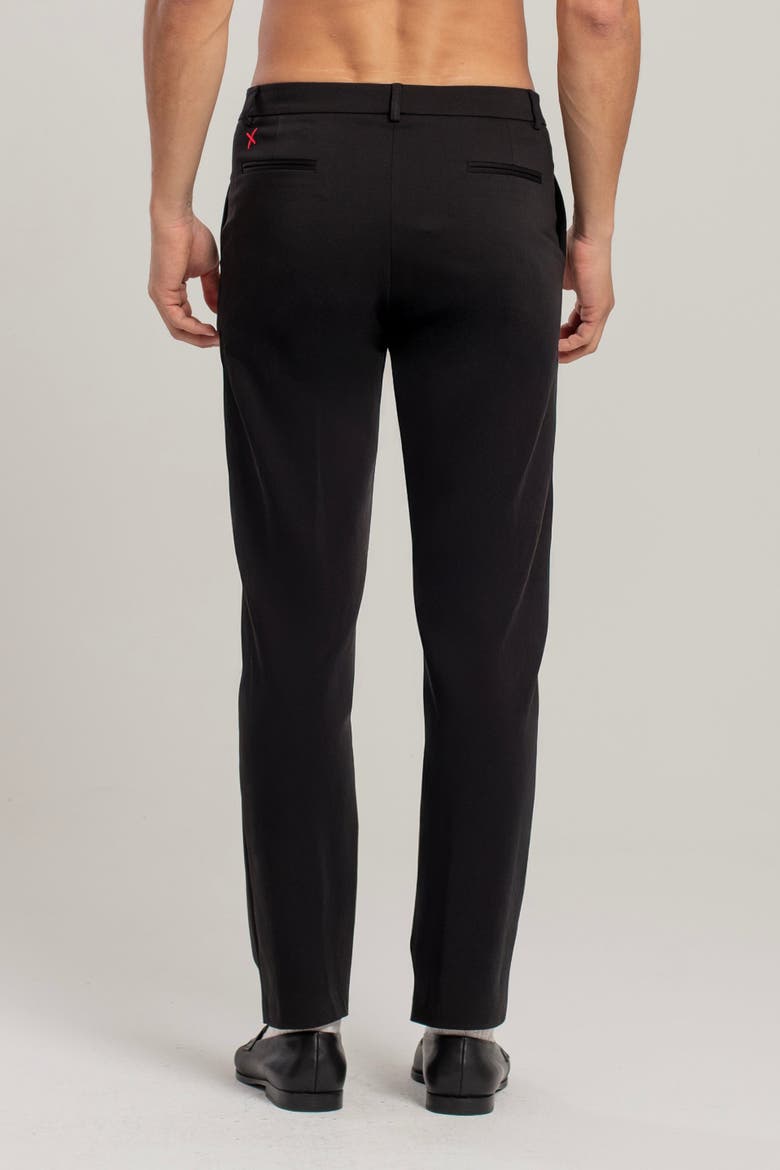 Cotton Free Heaven Casual Two Zipped Pant, Alternate, color, Black