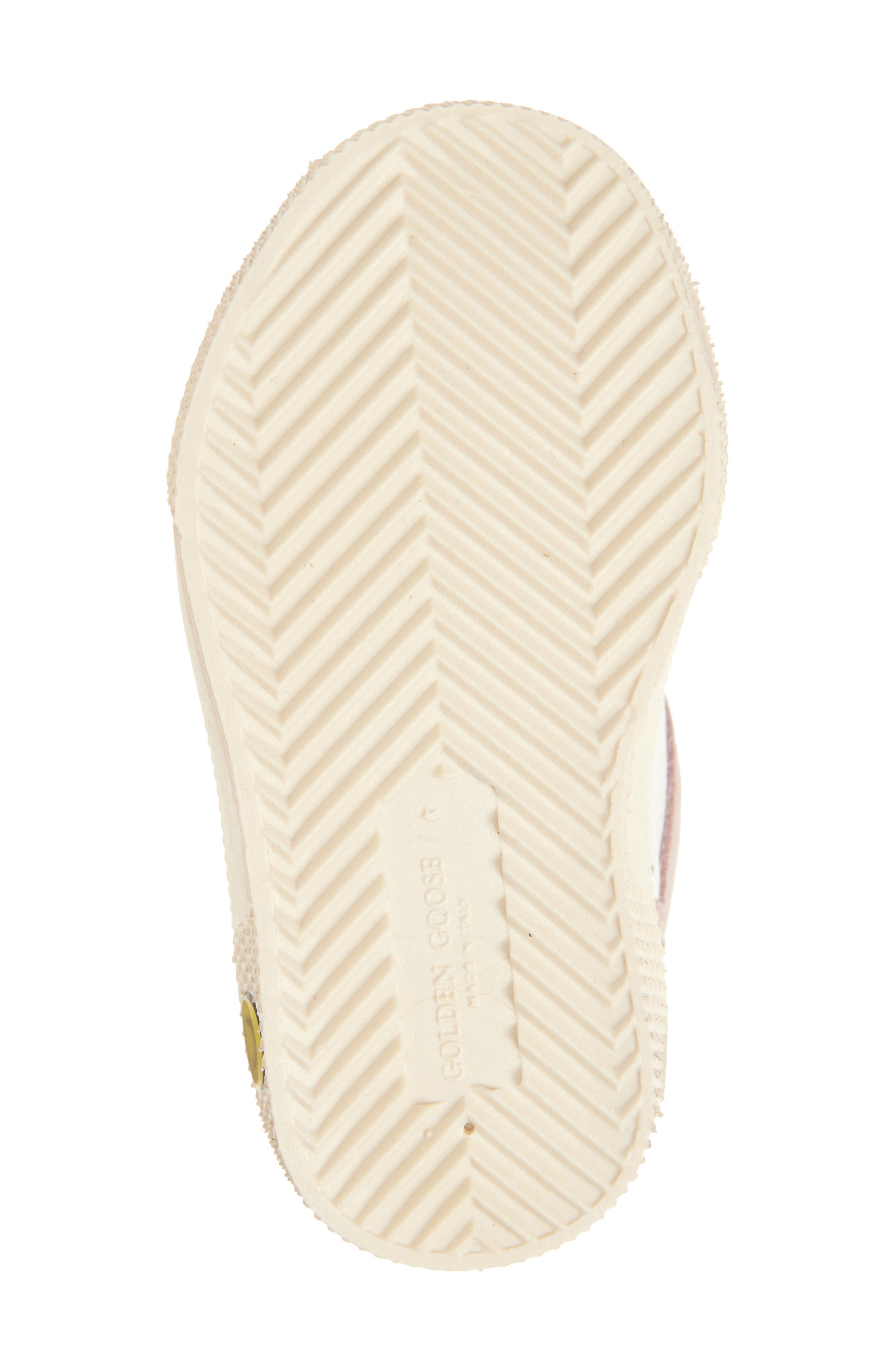 Golden Goose Kids' May School Glitter Sneaker, Alternate, color, 