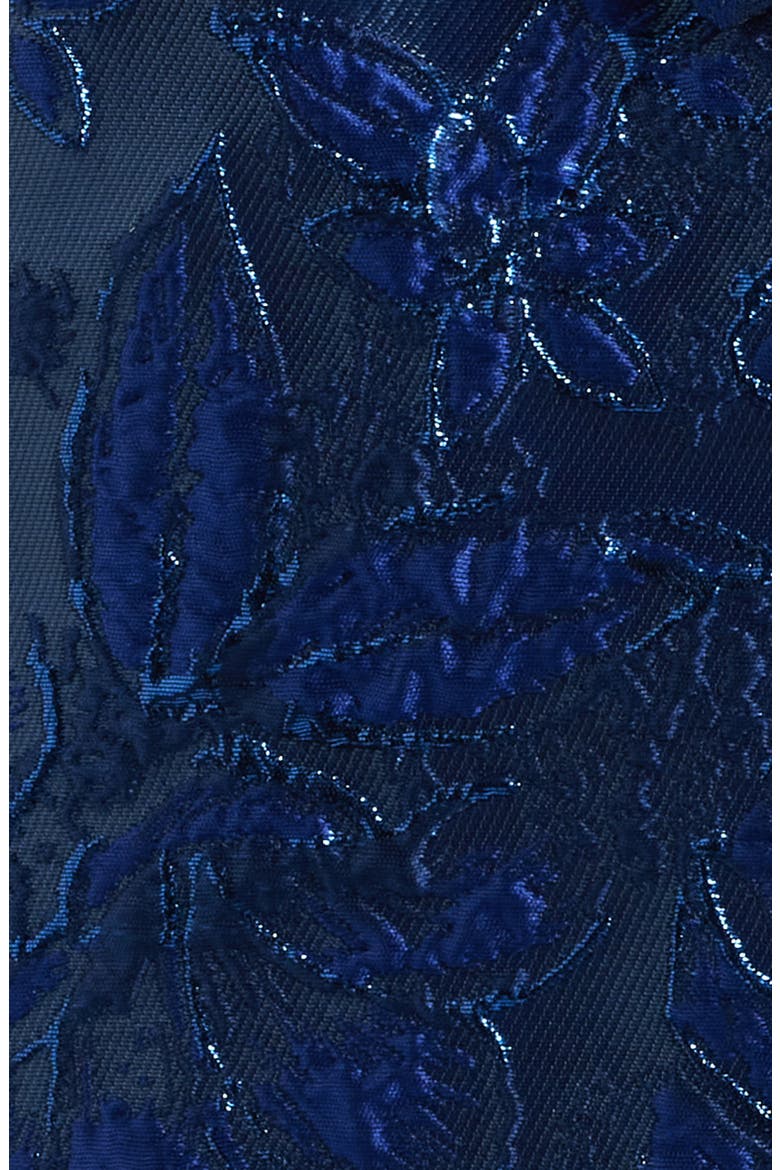 Tazie Jacquard Sleeveless Minidress, Alternate, color, LOW TIDE NAVY NIGHTSHADE