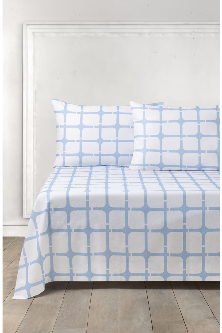 4-Piece Sheet Set, Alternate, color, BLUE