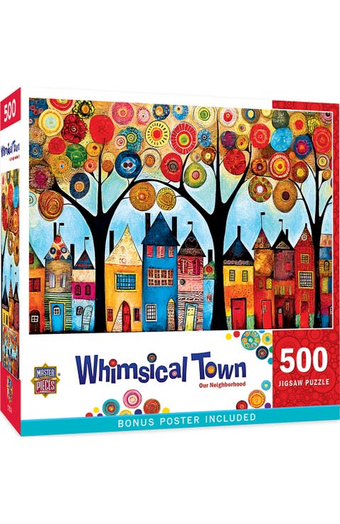 Our Neighborhood 500 Piece Jigsaw Puzzle