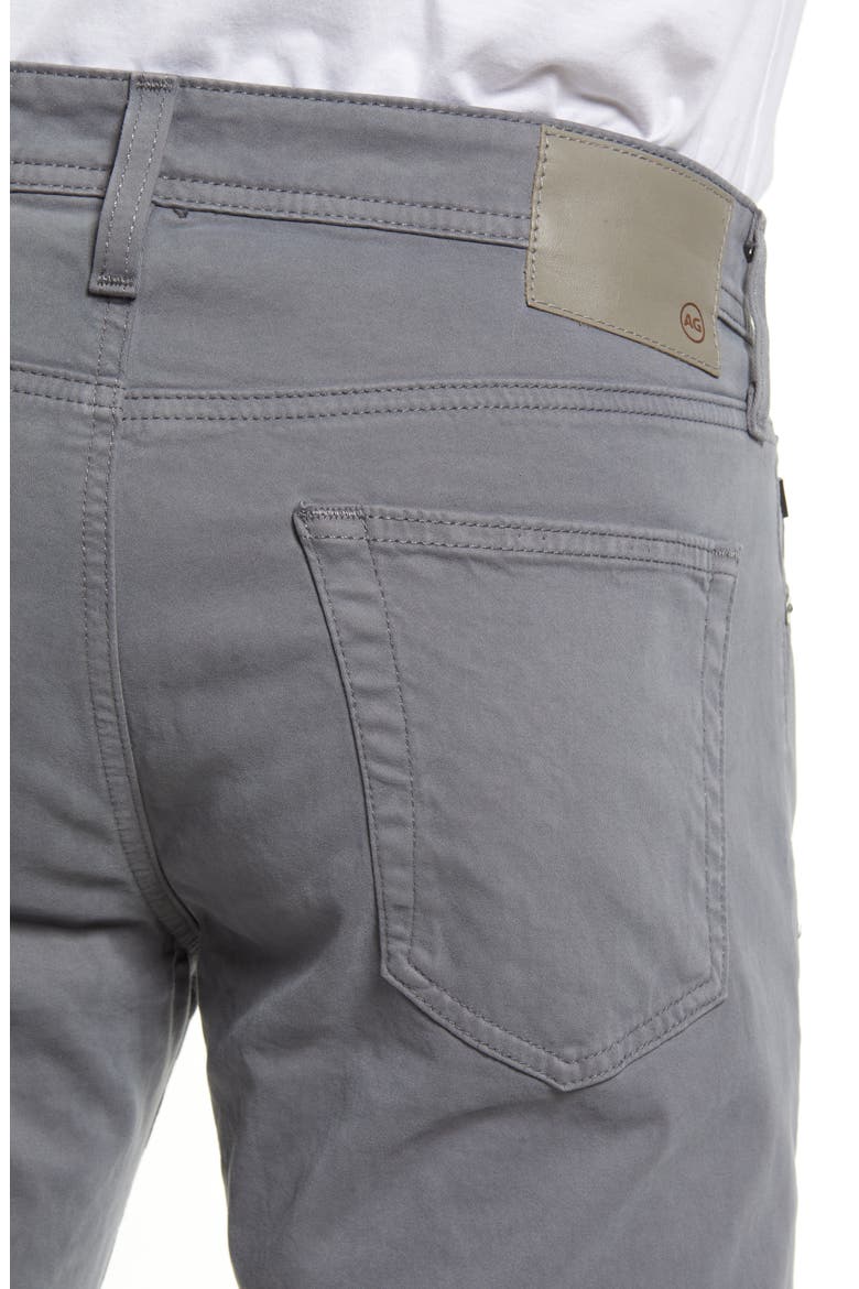 Tellis Slim Fit Sateen Pants (Nordstrom Exclusive), Alternate, color, AUTUMN FOG