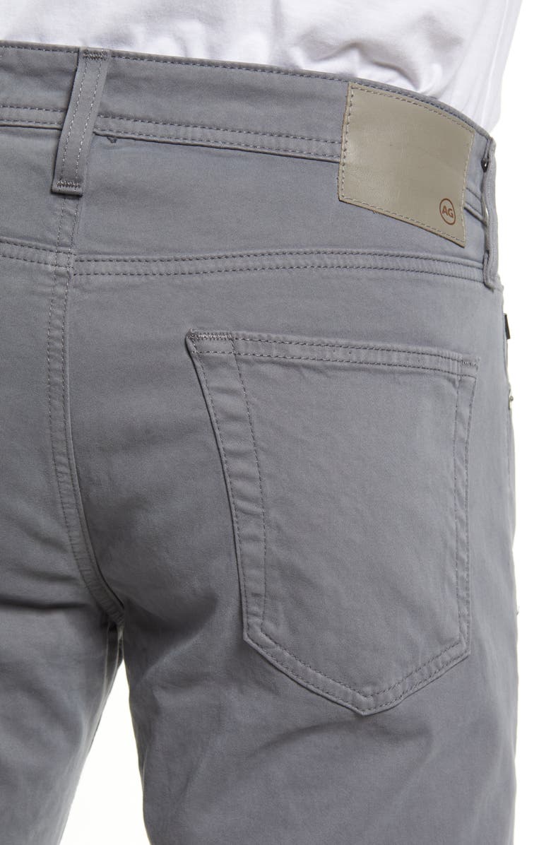 AG Tellis Slim Fit Sateen Pants, Alternate, color, Autumn Fog