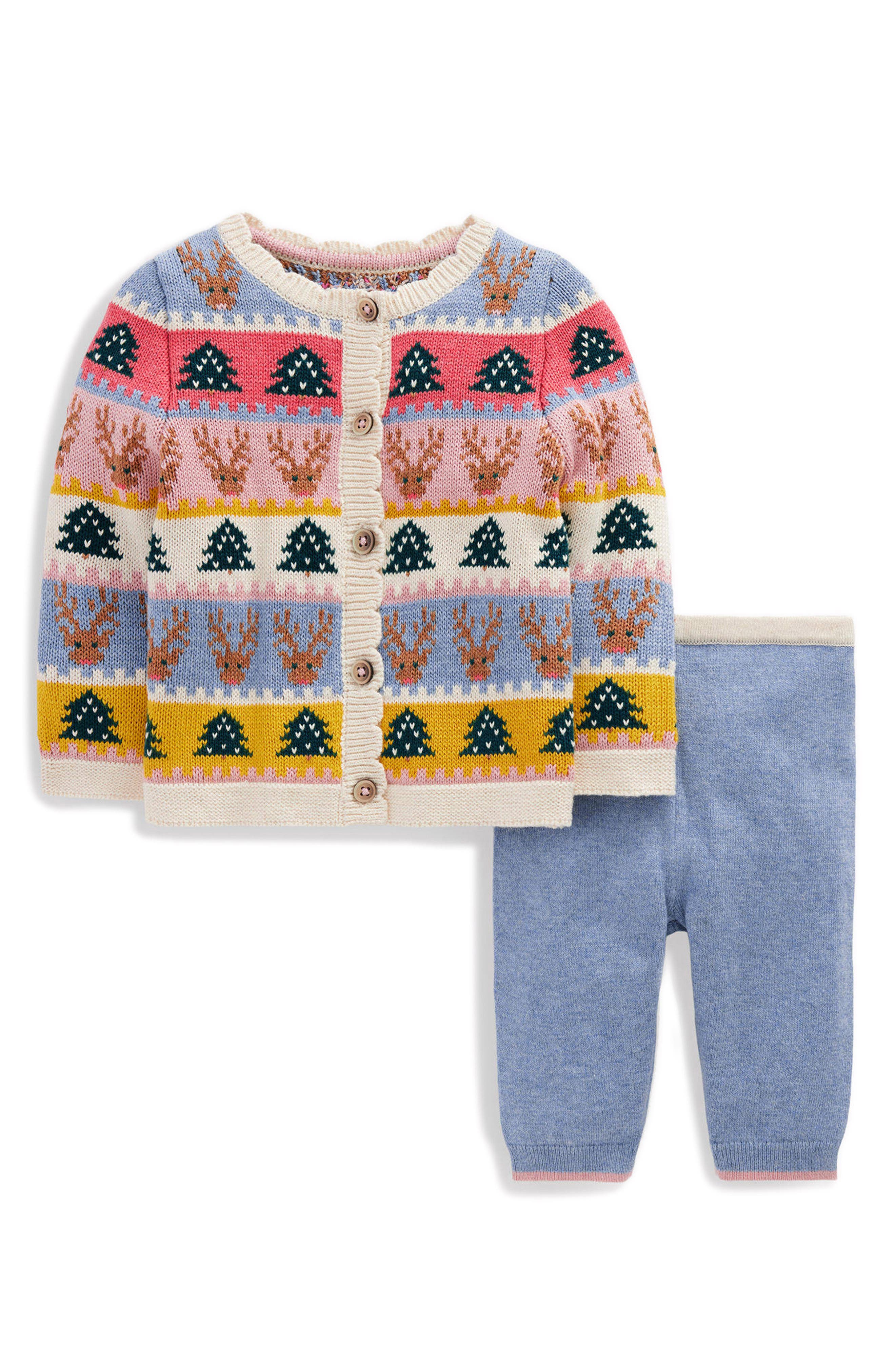 Mini Boden Kids' Fair Isle Knitted Play Set | Nordstrom