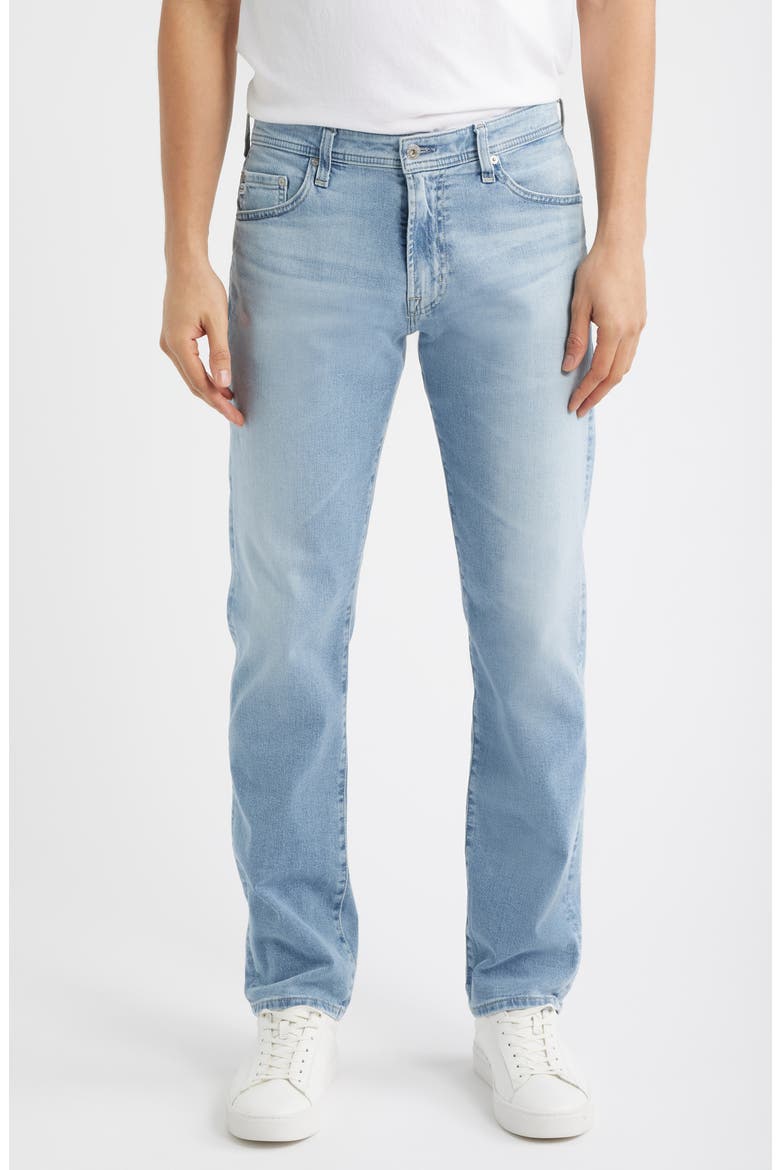 Graduate Cloud Soft Denim™ Slim Straight Leg Jeans, Main, color, SALTILLO