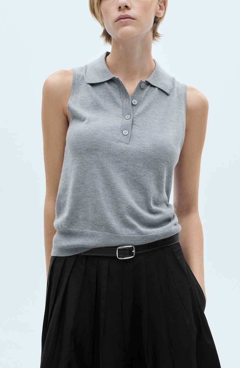 MANGO Pleated Cotton Skirt, Alternate, color,