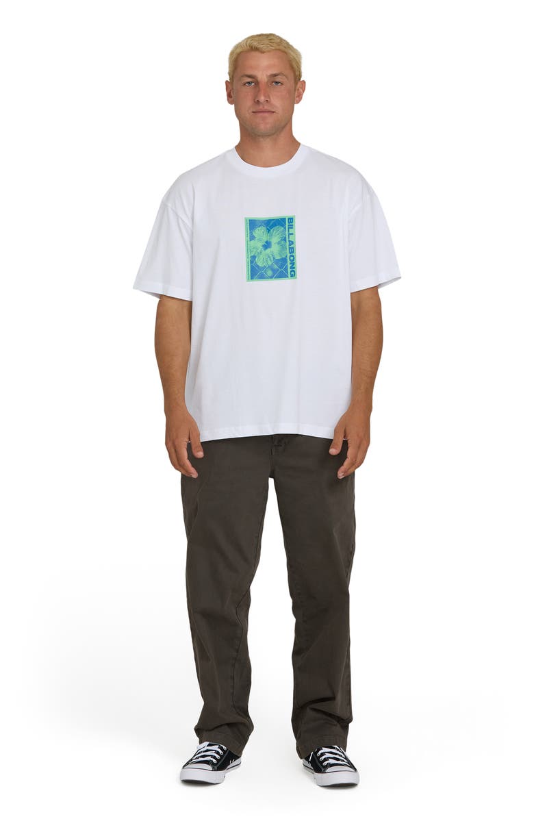 Billabong Link OG Logo Graphic T-Shirt, Alternate, color, White