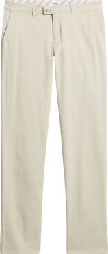 Brax Fabio IDX Flat Front Modern Fit Cotton Blend Chinos