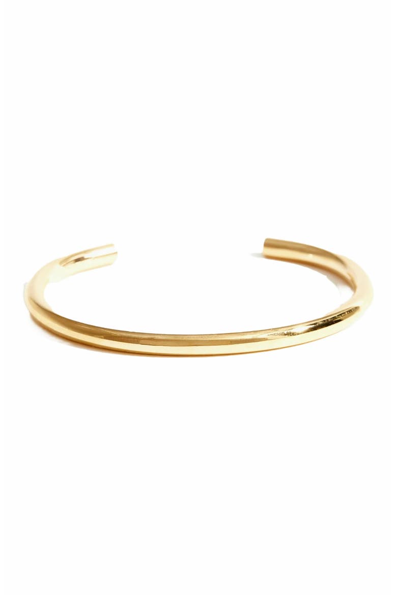 Chunky Cuff Bracelet, Main, color, Gold Plated