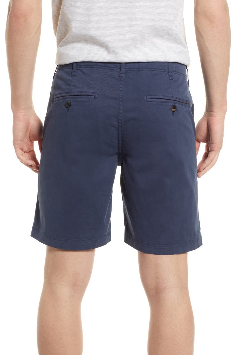 Men's Cotton Blend Chino Shorts, Alternate, color, DRESS BLUES
