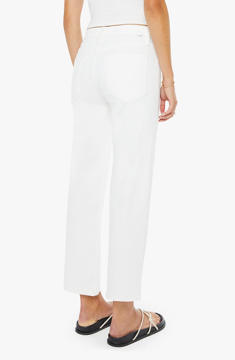 MOTHER The Newbie High Waist Crop Straight Leg Jeans, Alternate, color, Fairest Of Them All