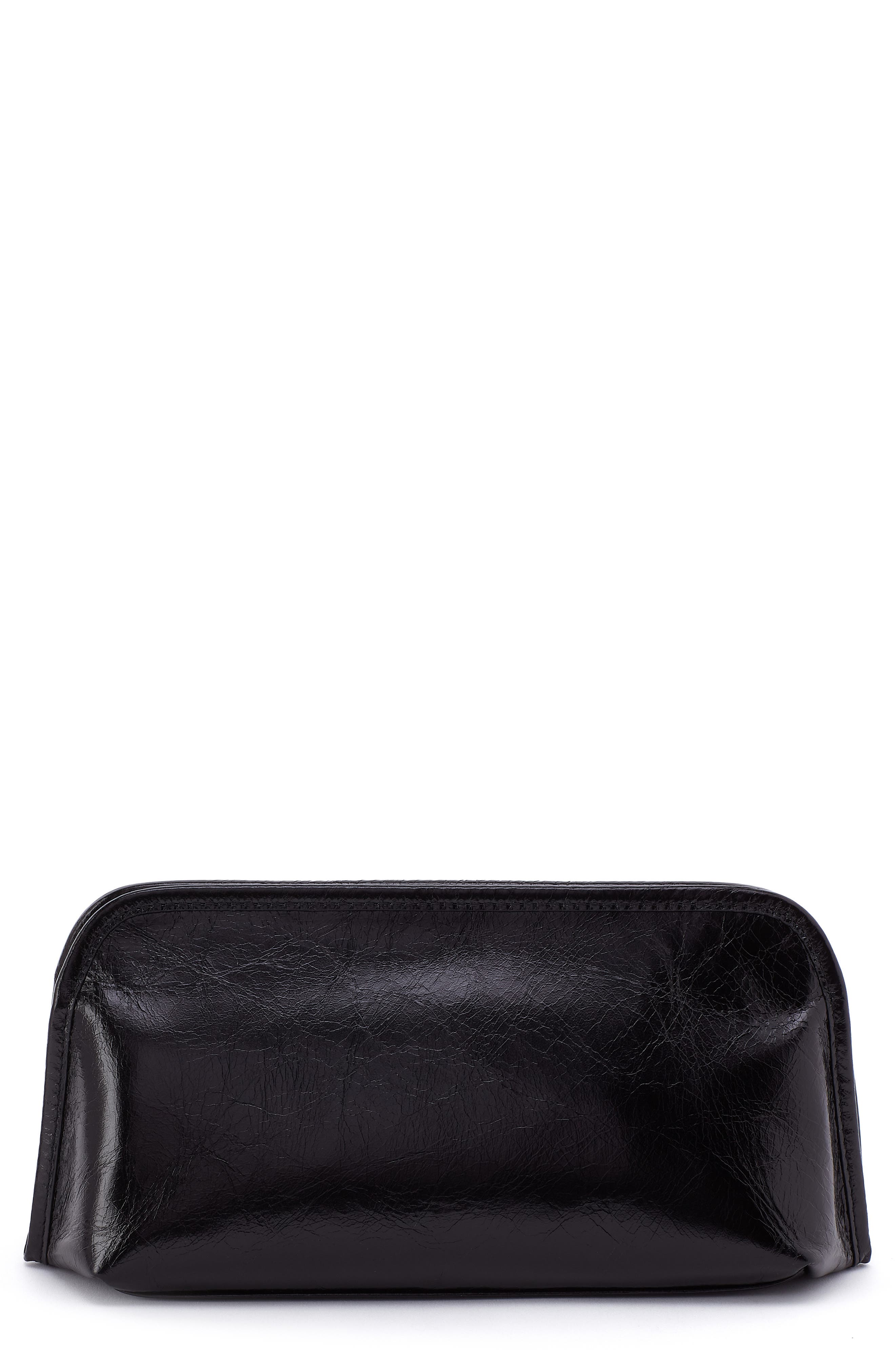 Beauty Brush Cosmetics Case, Main, color, BLACK