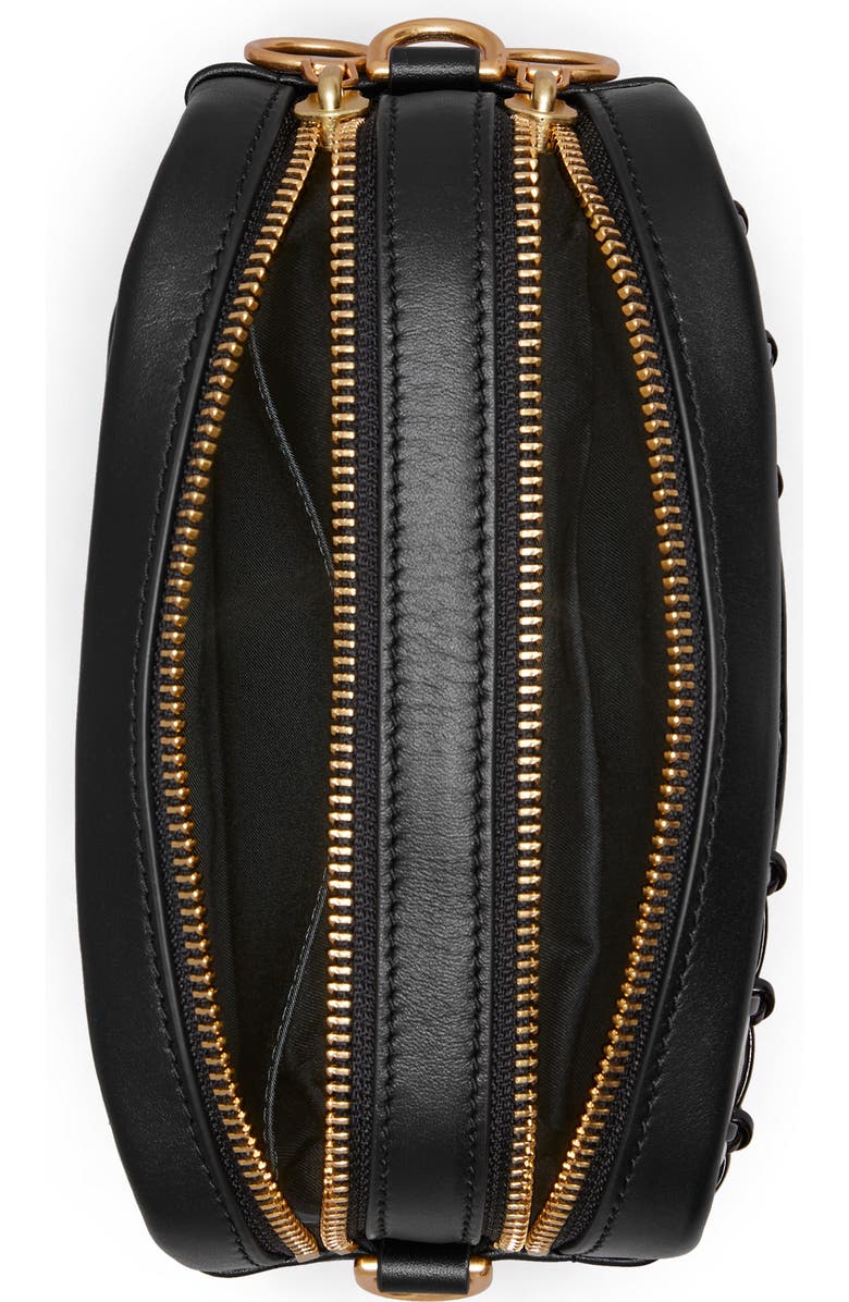 Tory Burch Perry Bombé Leather Mini Whipstitch Crossbody Bag, Alternate, color,