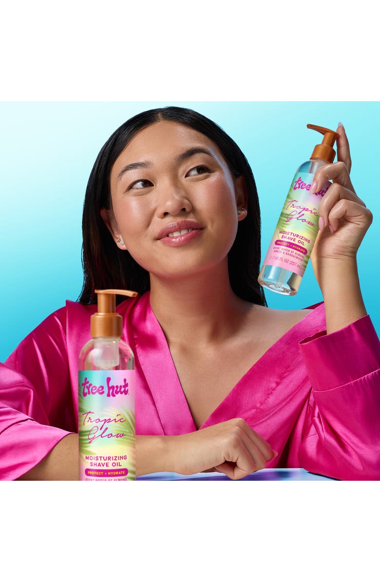 Tree Hut Tropic Glow Moisturizing Shave Oil, Alternate, color, 