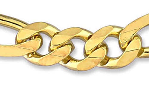 Delmar Figaro Chain Necklace & Bracelet Set In Gold