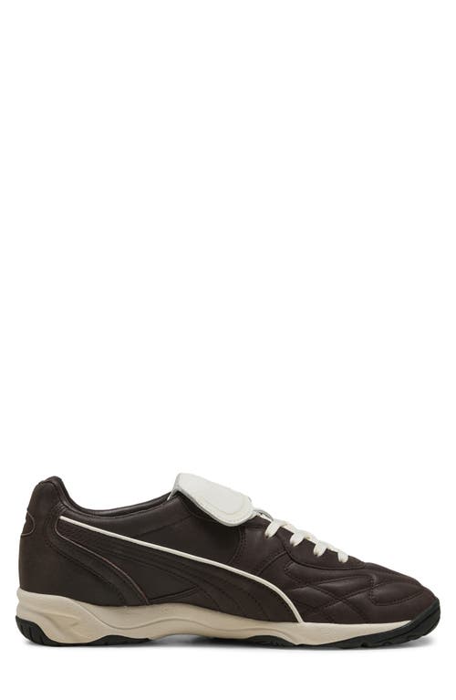 Puma King Indoor Premium Soccer Sneaker In Animal Print