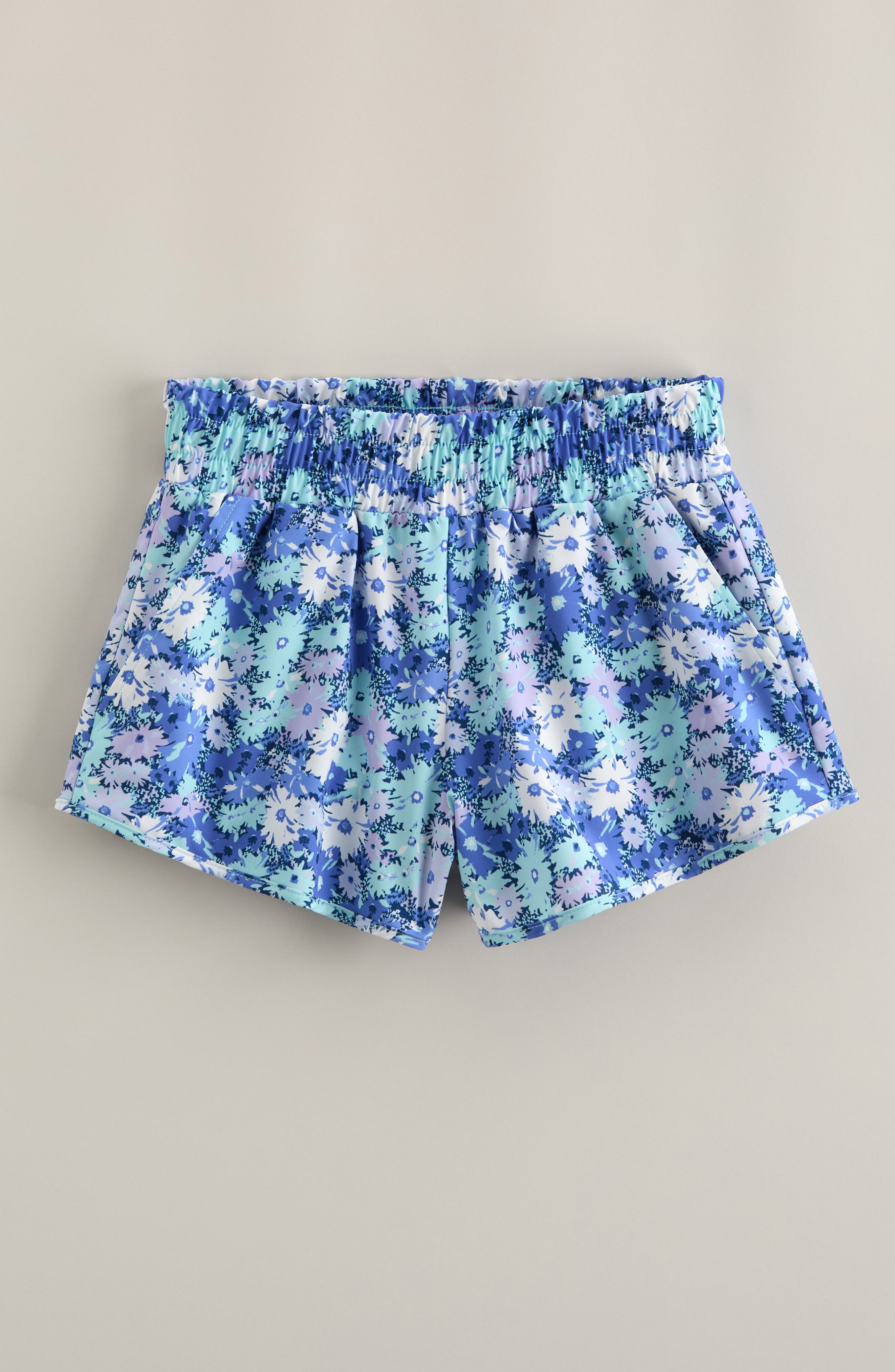 BLUE PERSIA FLOWER BURST PRINT