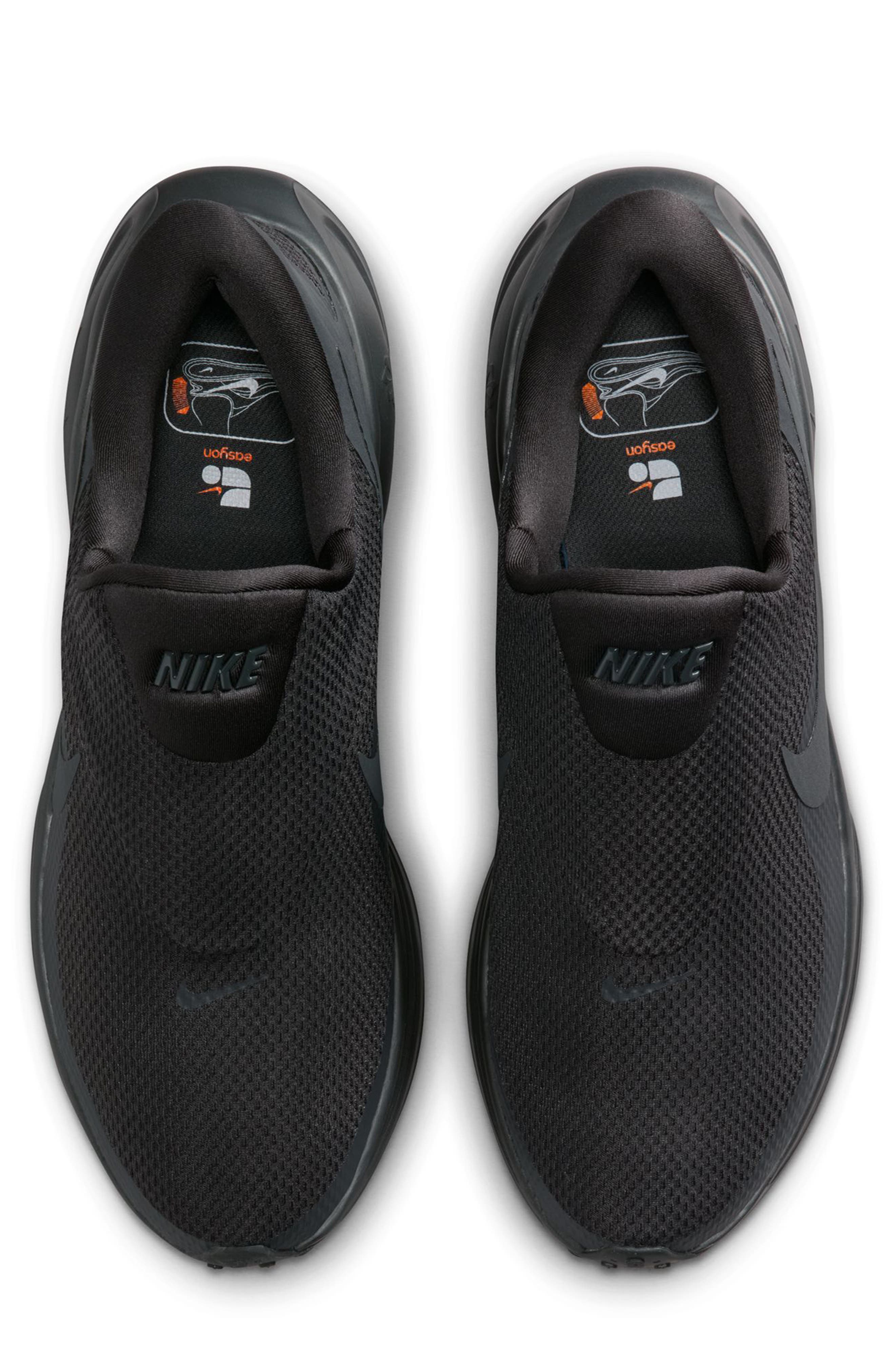 Nike Revolution 8 EasyOn/Off Road Running Shoe, Alternate, color, Anthracite/ Black