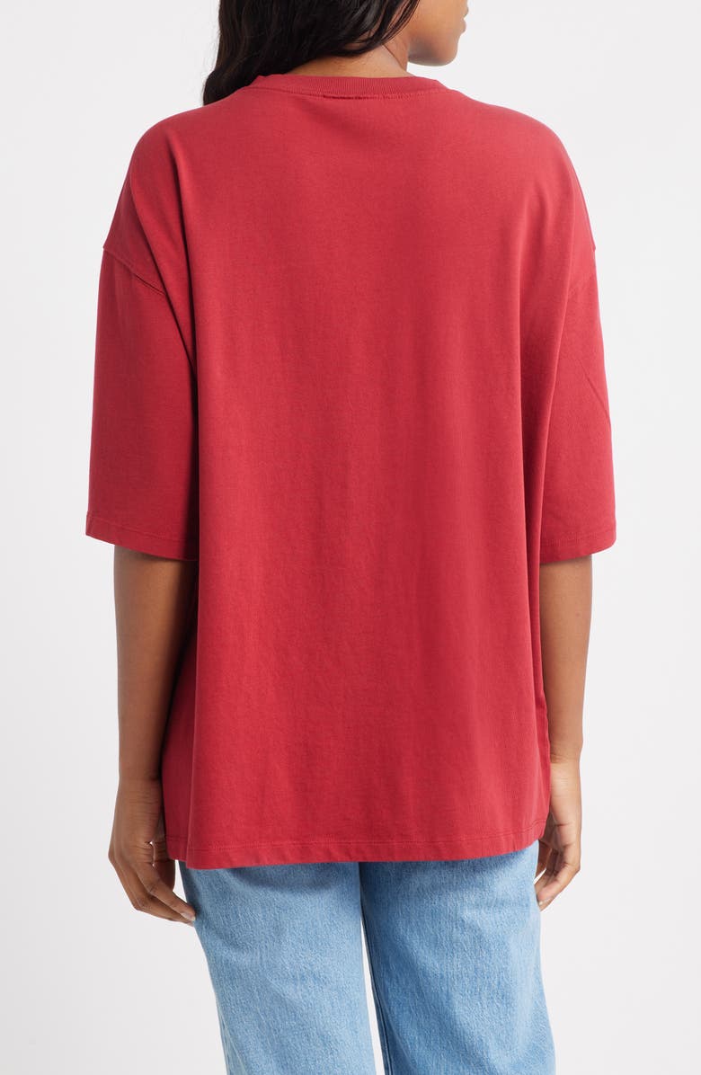 Topshop San Jose Oversize Graphic T-Shirt, Alternate, color,
