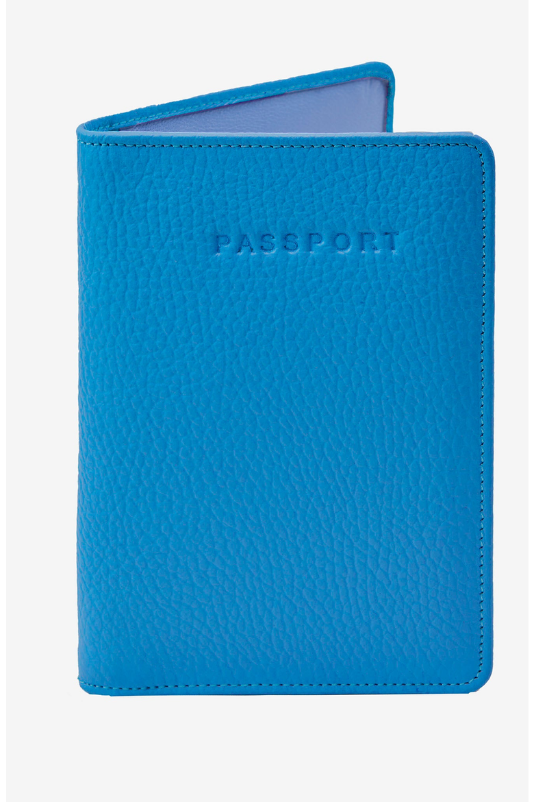 Ascot Passport Wallet, Main, color, Azure