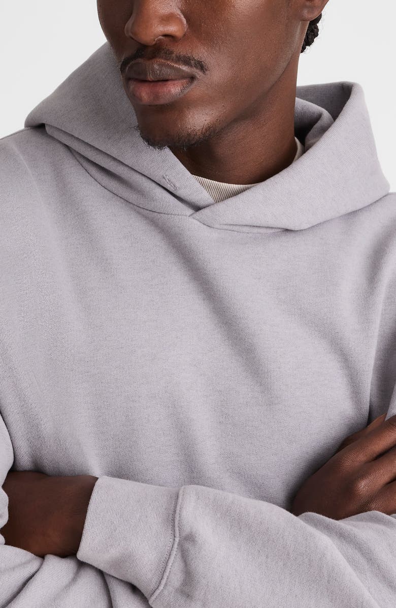 Madewell The McCarren Midweight Hoodie, Alternate, color, Overdye Ashen Blue