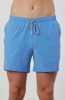 Not Your Average Solid Swim Trunks