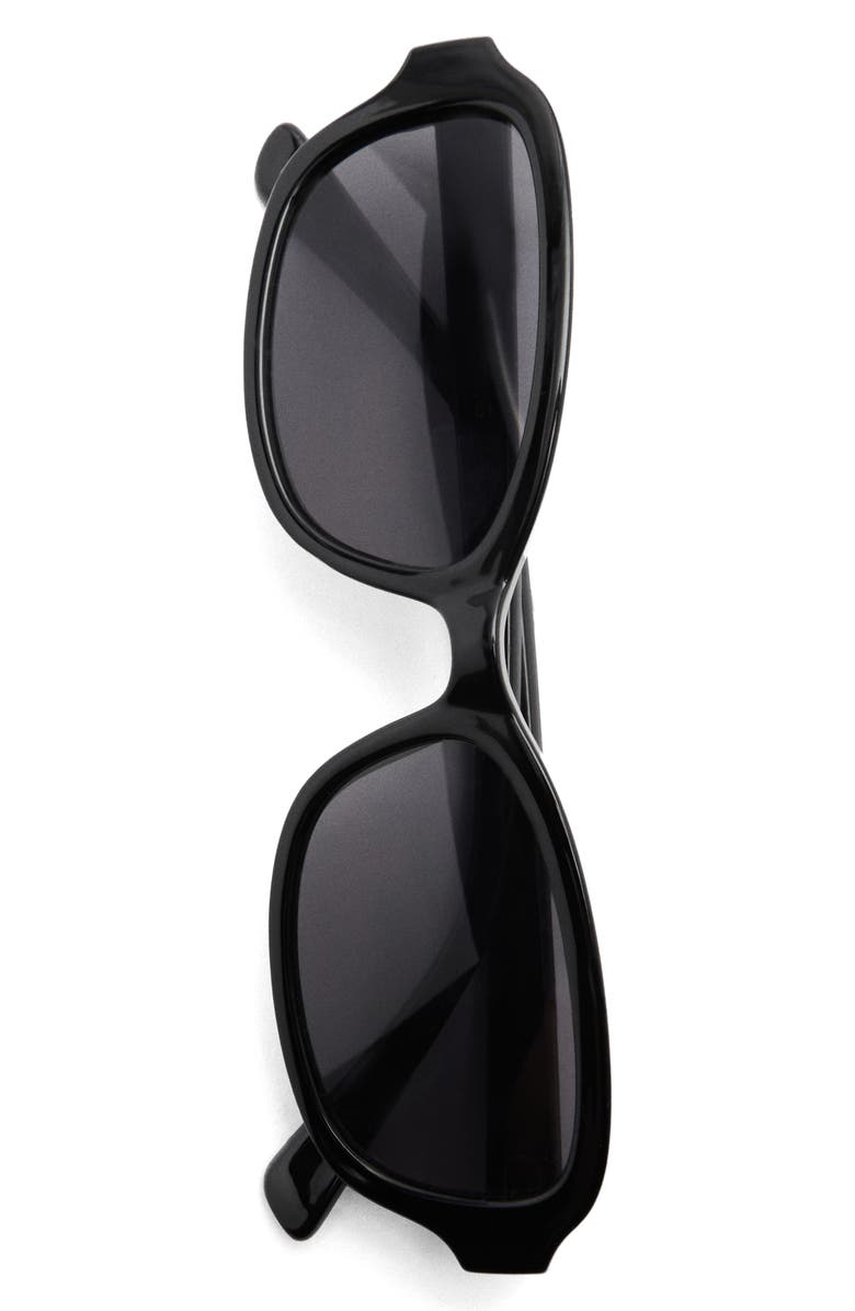 MANGO Rectangular Sunglasses, Alternate, color, 