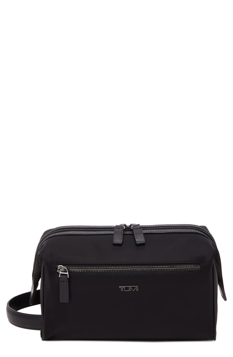 TUMI Framed Travel Kit, Main, color, Black