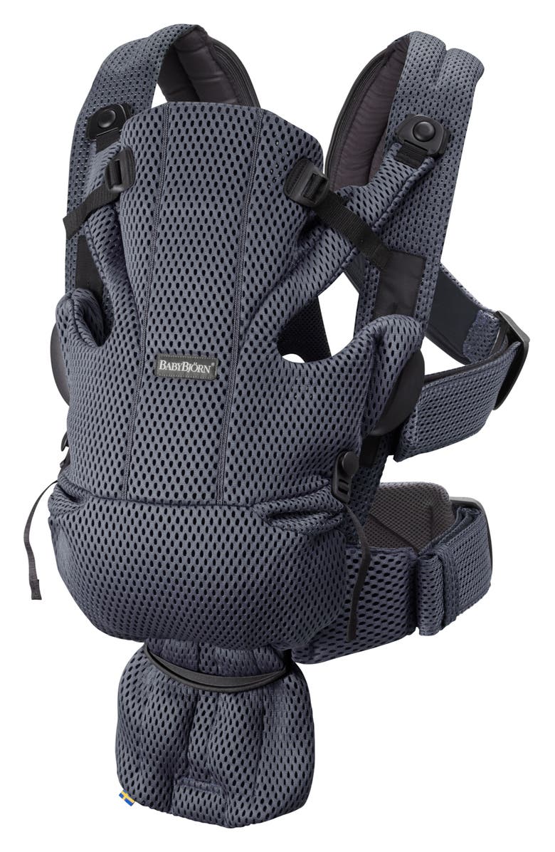 BabyBjörn Baby Carrier Free, Main, color, Anthracite