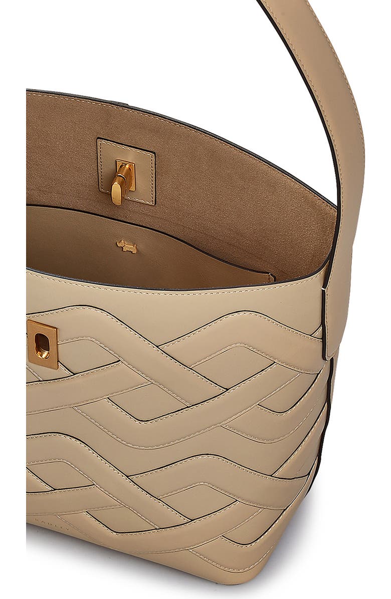 Radley Threadneedle Street Bucket Bag, Alternate, color, Stone