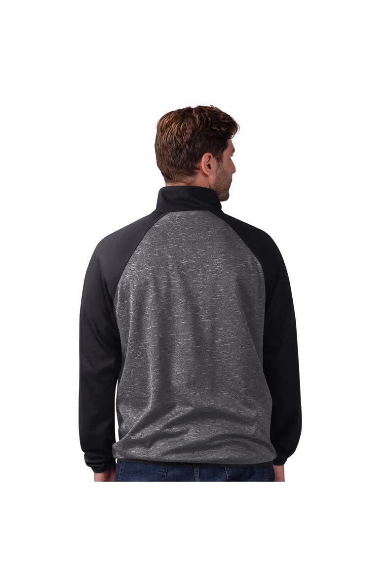 Men's G-III Sports by Carl Banks  Black San Diego Padres Runners Raglan Full-Zip Track Jacket, Alternate, color, Black