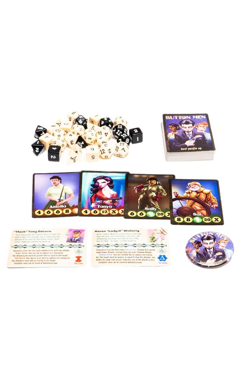 Cheapass Games Button Men, Alternate, color, Multicolored