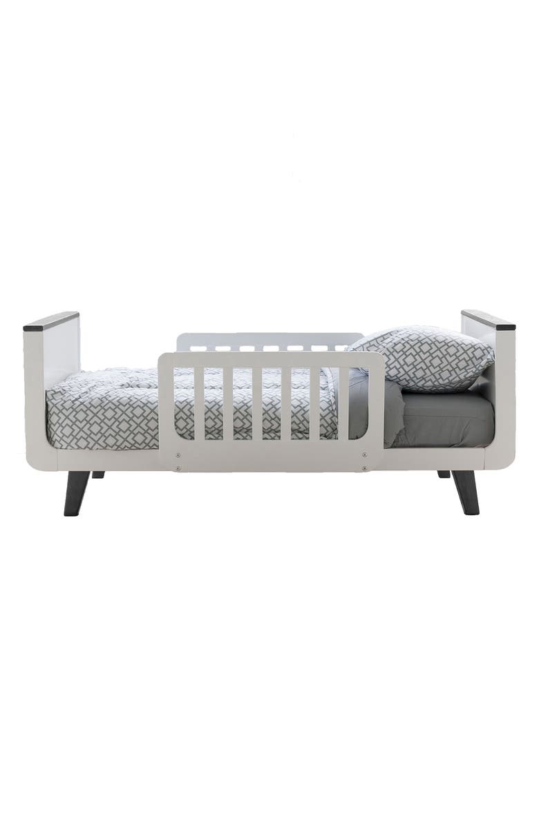 Little Partners Mod Toddler Bed, Alternate, color, White & Earl Grey