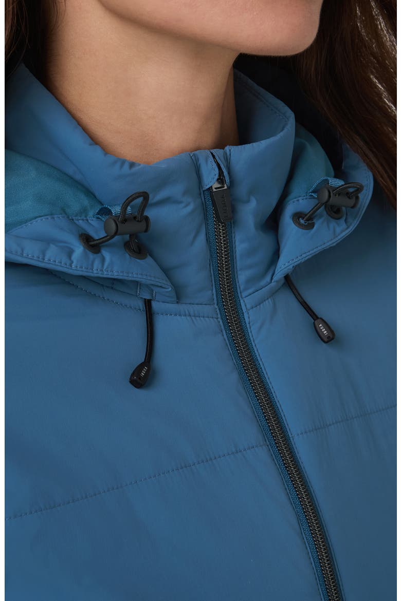 Chilled Out Water Repellent Insulated Training Jacket, Alternate, color, LAGOON