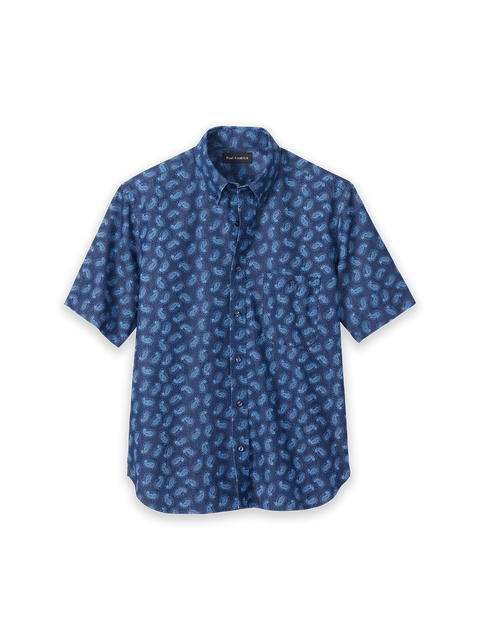 Slim Fit Cotton Denim Casual Shirt