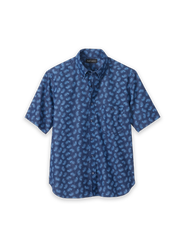 Paul Fredrick Slim Fit Cotton Denim Casual Shirt