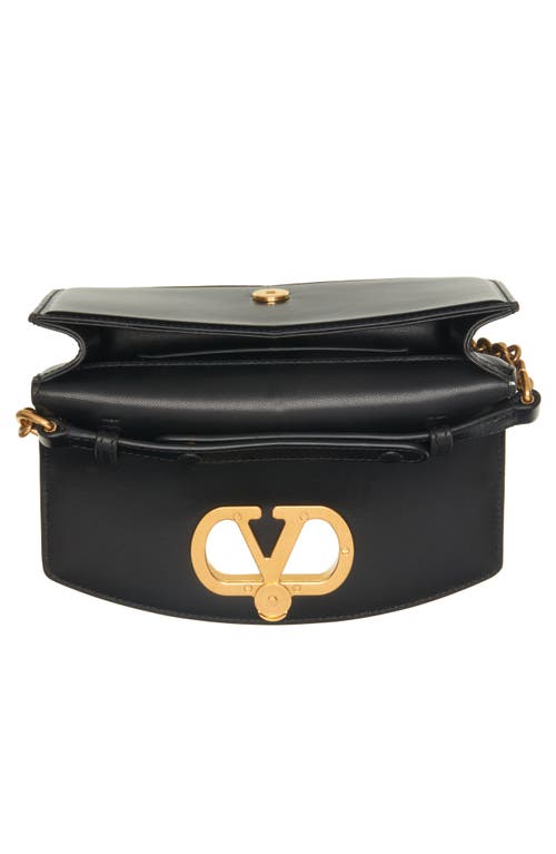 Valentino Small Clutch Gold-tone Hardware In Nero