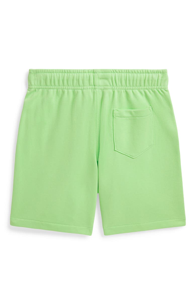 Kids' Easy French Terry Shorts, Alternate, color, KEY LIME