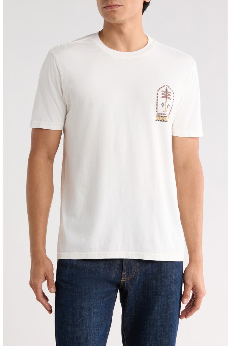 Augs Palm Graphic T-Shirt, Main, color, WHITE