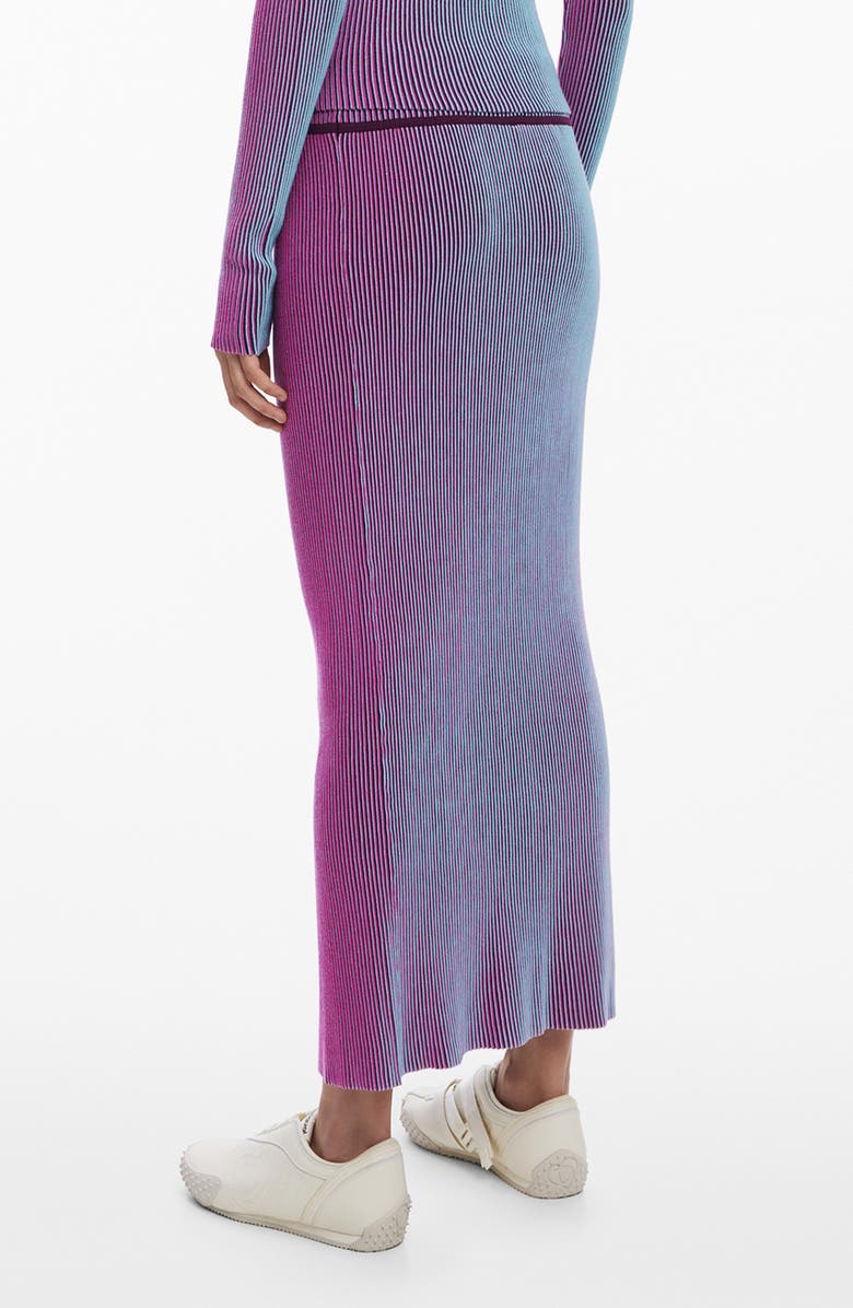 Desigual Tube Maxi Skirt, Alternate, color, Purple