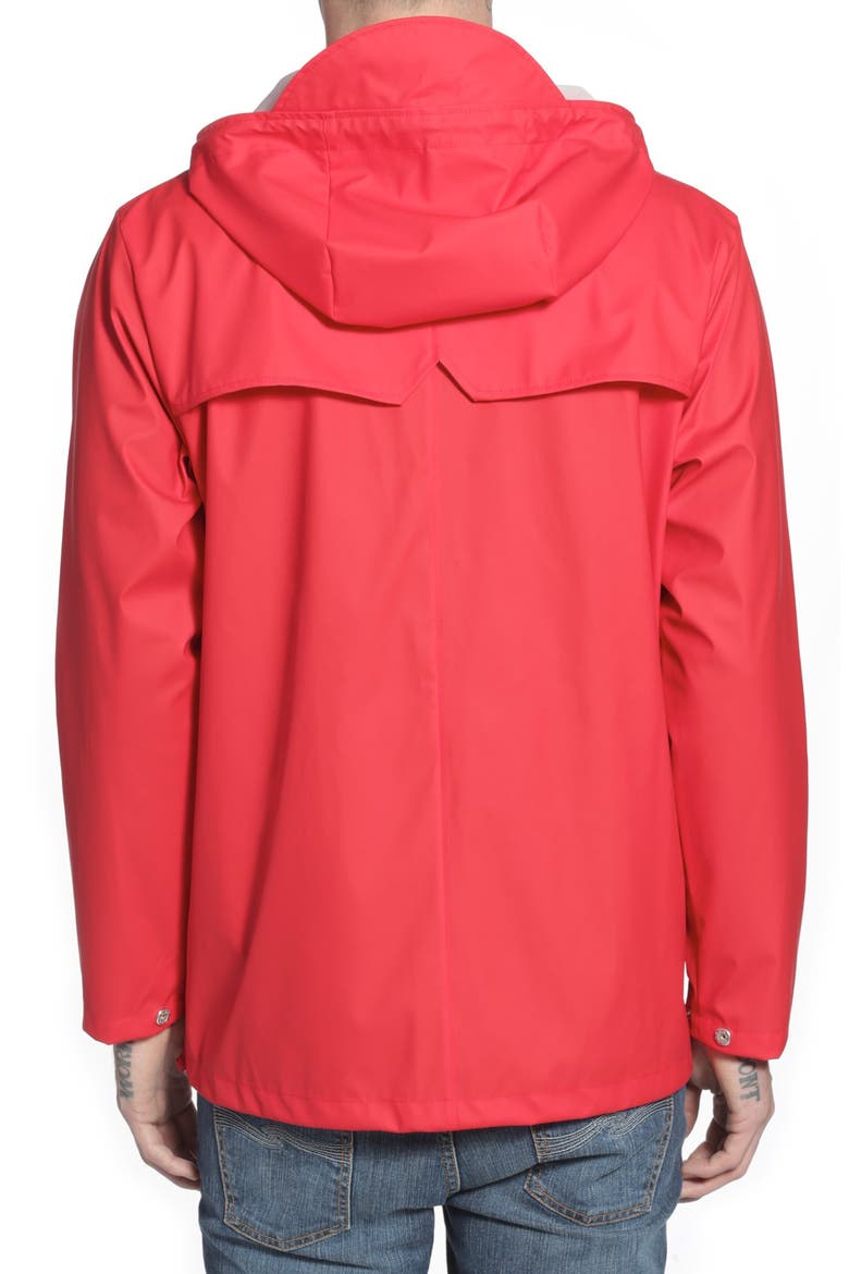 'OC Exclusive' Waterproof Breaker Jacket, Alternate, color, FIRE ENGINE RED