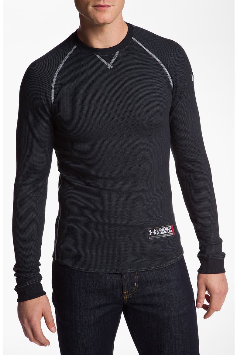 All Season® Thermal T-Shirt, Main, color, BLACK