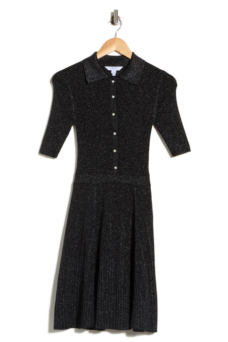 Carrie Knit Dress, Main, color, MUL-BLACK
