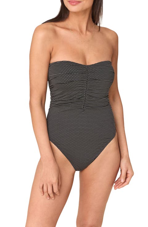 The Pana Strapless One-Piece Swimsuit