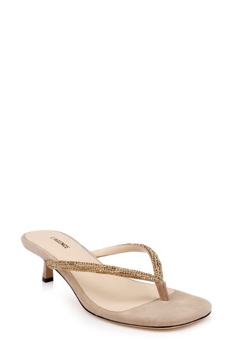 【LYN】 サンダル Milly Infinite Low Heel Slip-Ons Beige Milly Infinite Low Heel Slip-ons Ivory : ร้านลินออนไลน์อย่าง